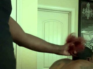 we pull hair for those bent over backshots in the bathroom ending with cum on my juicy ass