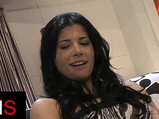 ever wonder how this fabulous brunette ends up swallowing a hot cumshot after doggystyle