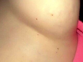 18yo girl wants to cum first time and get big nipples erect 😍 pov fun