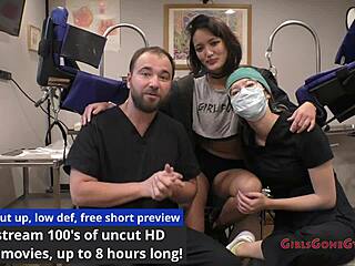 Channy Crossfire Squirts Anal Dildo Orgasm In Latex Nurse Gear