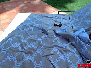 mature shay sights moans wet from rough outdoor pussy pounding