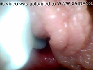 daddy's monster cock looks tiny next to endoscope penis closeup hmm