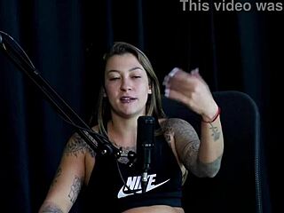 Watch Damiana's Naughty Interview Full of Dirty Play with Vovô Moai on Porn Cast Brazil Part 1