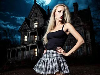 feel the erotic terror in this italian horror cosplay blowjob pmv