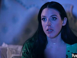 lesbian milf's huge boobs bounce wildly during intense fingering pussy session