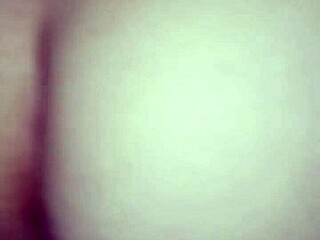 brazilian amateur gets ass fucked hard then creampied in pussy