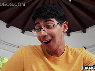 Watch latina milf shift from foot massage to intense doggystyle pounding