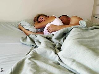 Wife craves husband's cock after morning clit tease