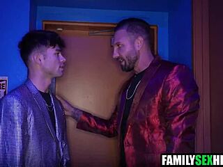 petite stripper stepdaughter offers pussy bribe stepdad stepbrother threesome