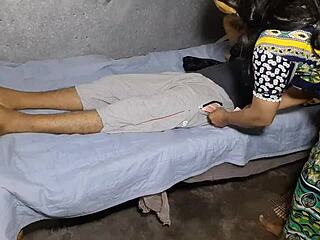 hey sexy indian maid, caught stealing? take my cock punishment tied up instead of cops