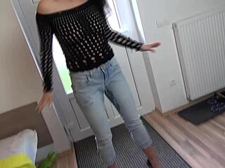 Stepbrother Fills Every Hole in Hardcore Creampie Facial After Party Jerk-Off