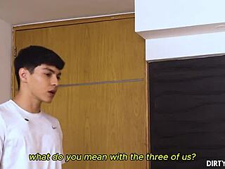 i fuck my stepsis tight pussy then catch her banging best friend on bed