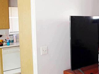 Damn babe working out those huge latina curves before riding monster cock cowgirl style 🔥🍑