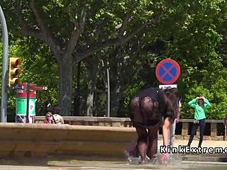 Spanish Hottie's Public Gangbang Ignites Wild Emotions