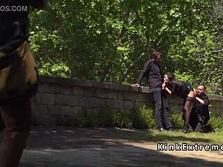 Spanish Hottie's Public Gangbang Ignites Wild Emotions