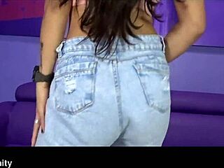 Meet Luna the New Latina Milf with Big Natural Tits