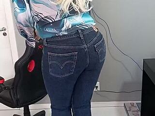 i slip into my sexy bikini showing off tan lines and curves