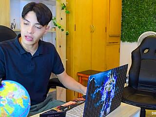 boyfriend's debt means i submit riding his friend's cock doggystyle asslicking tight pussy cum on ass