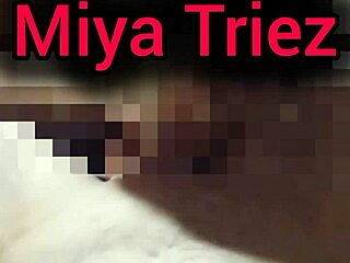 Miya Triez Humiliates Cuck Hubby with Dirty Whore Talk and Fat Ass Fucks