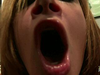 blonde milf teases tattooed ass from bed craving deep anal banging fingering