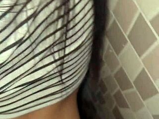 Latina Beauty Fucked Deep in Car While Chatting with Cuckold Boyfriend on Phone