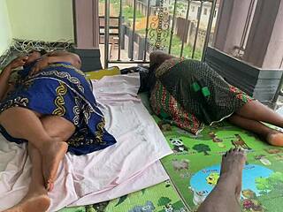 two horny mature grannies join me for wild bedroom fun