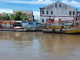 watch my hubby cuck as bbc studs creampie my fat black pussy on the boat