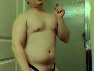 brandon aka bvl gets his tiny dick caged and humiliated nude