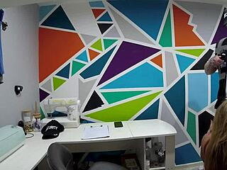 Maisie Lewis shoplifts then slurps huge cock as chubby British slut promo