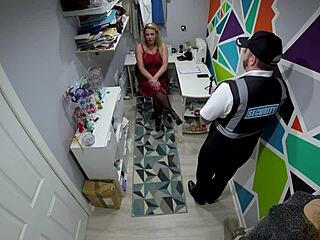 Maisie Lewis shoplifts then slurps huge cock as chubby British slut promo