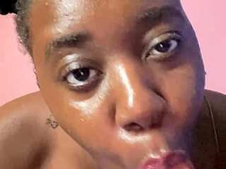 hot ebony rapper toys cute pussy solo masturbation!