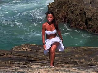 Jade Sin craves every inch of that monster black cock in wild threesome sin