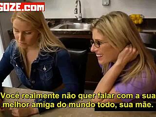 Vanessa Cage shares forbidden passion with stepmom in heated encounter