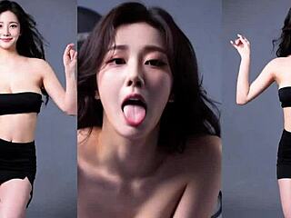 i can't resist ai's hot korean lips wrapped around my cock for deep bj