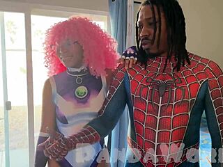 black bald slut meets pink haired ebony for piss play on big booty bbw pussies