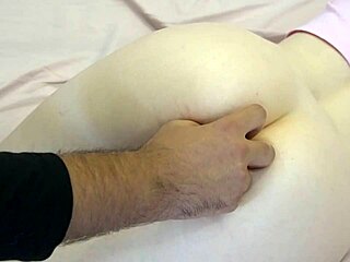 i'm stretchin my ass deep with this buttplug first time... feels so dirty fingering anal