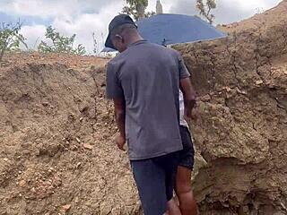 local village girl from the country ranch shows her sexy chubby curves