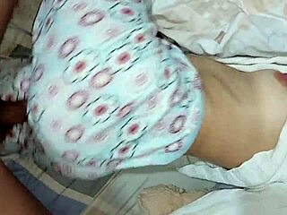 Teen Latina Stepsister Fucked Doggystyle in Pajamas Cumshot Finish