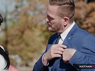 Valentina Ricci's Shaved Pussy and Asshole Pounded Bareback in Doggystyle Double Penetration Teaser