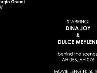 Behind the Scenes with Dina Joy Dulce Mylene in Wild Gangbang Action