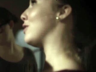 Bosses husband sneaks in to pound busty milf Lena Pauls tight ass hardcore taboo