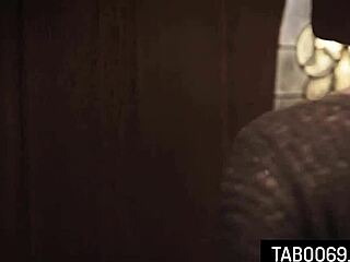 Bosses husband sneaks in to pound busty milf Lena Pauls tight ass hardcore taboo