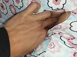 Teen Latina Stepsister Fucked Doggystyle in Pajamas Cumshot Finish