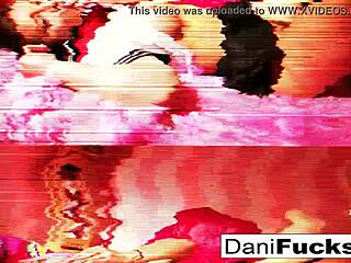 sexy brunette dani daniels slams her pussy down on that monster cock hard.