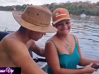 Tigresa VIP takes two monster cocks in her ass with Mia Bucetinha 😩🍑🔥