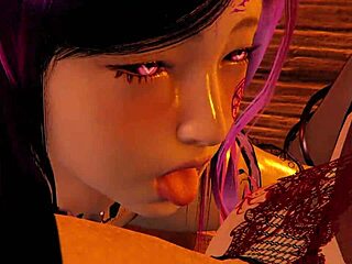 sharlea and glyssha, those succubus lesbians sure know how to lick pussy good.