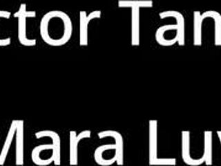 Mara Luv Freshman Spreads Shaved Pussy for Mandatory Hitachi Vibrator Orgasm Moaning Latex Gloves POV