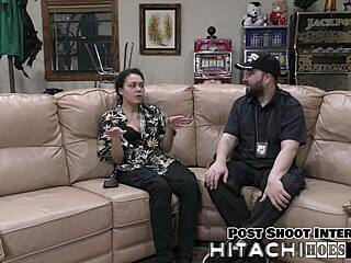 Mara Luv Freshman Spreads Shaved Pussy for Mandatory Hitachi Vibrator Orgasm Moaning Latex Gloves POV