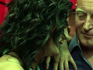 LATINA TWINS BEND OVER FOR DILDO DOGGYSTYLE IN BISEXUAL GROUP SEX