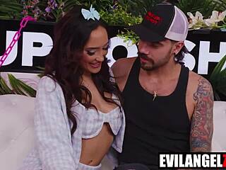 hey mommy chloe amour does nasty anal a2m rimjob on that huge dick